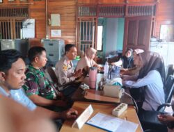 Silaturahmi Kamtibmas, Kapolsek Ajak Masyarakat Ciptakan Kondusif