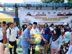 Bupati Batubara dan PT Inalum Tinjau Pelaksanaan Pasar Murah 2025