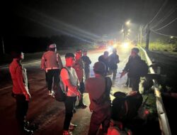 Patroli Besar, Polsek Lima Puluh Tingkatkan Pengawasan Wilayah