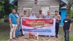 Bantu Kaum Dhuafa, Wujud Kepedulian Polsek Labuhan Ruku