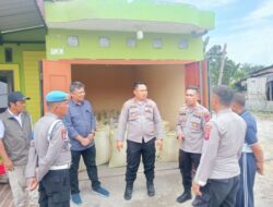 Waka Polres dan Bulog Cek Hasil Panen Sembada Jagung