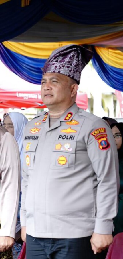 Kapolres Batubara AKBP Doly Nelson H.H Nainggolan SH M.H menghadiri Batubara Bertanjak, 