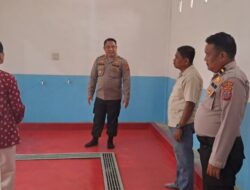 Kembali, Kapolres Batu Bara Tinjau Pembangunan Gedung SPPG yang Sudah Capai 95%