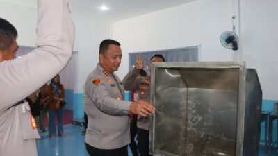 Kapolres Batubara Tinjau Pembangunan Gedung SPPG, Siap di