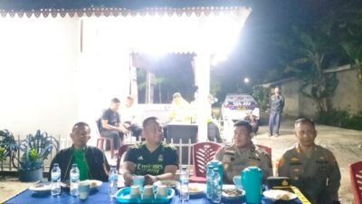 Cek Pos Kamling di Batubara,Kapolres Ajak Warga Menjaga Lingkungan Bersama-sama