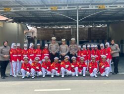 Satlantas Polres Batu Bara Berikan Edukasi Tertib Lalu Lintas kepada Polisi Cilik