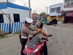 Kasatlantas Tekankan Kepatuhan Lalu Lintas Saat Gatur Pagi
