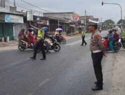 Gaptur Pagi, Selamatkan Pelajar dari Bahaya Arus Lalu Lintas