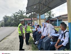 Satlantas Sosialisasi dan Imbau Masyarakat Tertib Berlalu Lintas