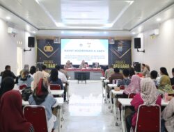 Persiapan Operasional Gedung SPPG di Mapolsek Labuhan Ruku, Kapolres Pimpin Rakor