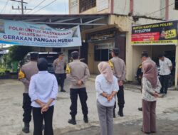 Apel Pagi, Kapolsek Ajak Personel Dukung Ketahanan Pangan