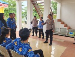 Cooling System, Kapolsek Berikan Himbauan Kepada Masyarakat Mari Bersama Menjaga Kamtibmas