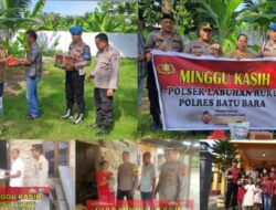 Jajaran Polres Wujudkan Polri Presisi Lewat Program Minggu Kasih