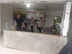 Kapolres Cek Renovasi Pos Lantas Sedang direnovasi untuk Tingkatkan Pelayanan Masyarakat