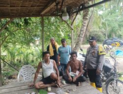 Bhabinkamtibmas Edukasi Petani , Antisipasi Kejahatan Jalanan