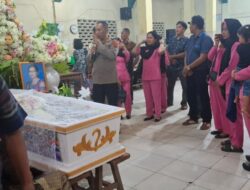 Kapolsek Lima Puluh Ucapkan Belasungkawa atas Meninggalnya Mertua Aipda Salamat