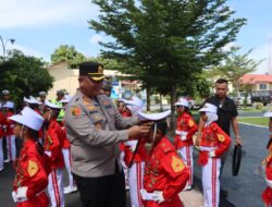 Kapolres Menyapa Polisi Cilik, Tekankan Disiplin di Usia Dini