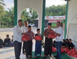 Bakti Sosial Ke Pondok Pesantren Al Itqon, Sat Intelkam Polres Batubara Salurkan Paket Sembako