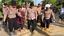 Kapolres Cek 65 Rumah Terdampak Korban Banjir di Kecamatan Medang Deras