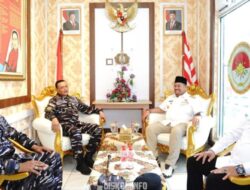 Komandan Kodaeral I Perkuat Kerja Sama Maritim Bersama Pemerintah Daerah di Lanal Tanjung Balai Asahan