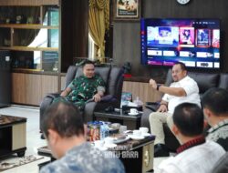 Perkuat Sinergi, Bupati Batubara Sambangi Pangdam I/Bukit Barisan Bahas Program TMMD
