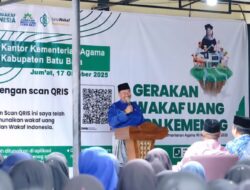 Bupati Batubara Luncurkan Gerakan Wakaf Uang ASN Kemenag, Dorong  Berwakaf untuk Kemaslahatan Umat