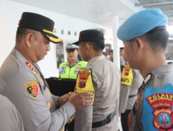 Kapolres Pimpin Upacara Pelantikan dan Peresmian Pamapta