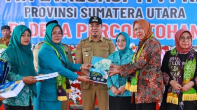 Wabup Apresiasi PKK Mekar Baru, Desa Percontohan UP2K Berbasis Tanaman TeLor
