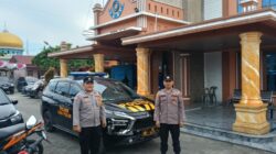 Kembali ke Rutinitas, Jajaran Polres Batu Bara Berikan Kenyamanan Beribadah bagi Kaum Nasrani