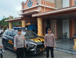 Kembali ke Rutinitas, Jajaran Polres Batu Bara Berikan Kenyamanan Beribadah bagi Kaum Nasrani