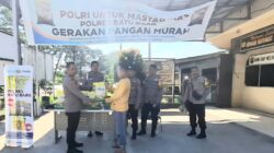 Polsek Lima Puluh Kembali Gelar Gerakan Pangan Murah bagi Warga