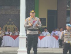 Apel Kesiapsiagaan Tanggap Darurat Bencana, Kapolres Instruksi Bersinergi Secara Sigap