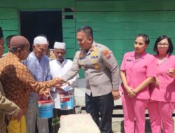 Kapolres Batubara Berikan Bantuan Material untuk Pembangunan Musoallah Aceh Sepakat