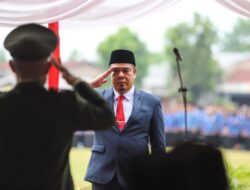Wabup Pimpin Upacara Hari Pahlawan dan Tabur Bunga di Tugu Pahlawan Tanjung Tiram