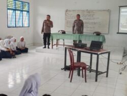 Siswa-Siswi SMP N 1, Mendapatkan Edukasi Kanit Binmas Polsek Lima Puluh