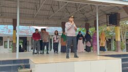 Polisi Go To School, Kanit Sampaikan Pesan Harkamtibmas kepada Siswa