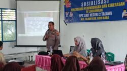 Kanit Binmas Sosialisasi Perlindungan Anak di SMP
