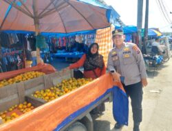 Pencegahan Kejahatan di Pasar, Kanit Binmas Lakukan Cooling System