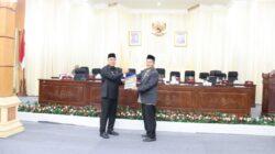 Wabup Sampaikan Nota Ranperda Sistem Penyediaan Air Minum