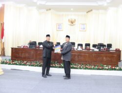 Wabup Sampaikan Nota Ranperda Sistem Penyediaan Air Minum