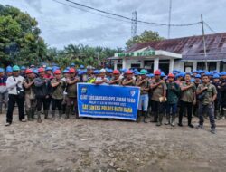 Dukung Ops Zebra Toba, Kapos Beri Edukasi Tertib Lalu Lintas kepada Karyawan Lonsum