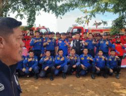 Tingkatkan Kesiapsiagaan, Kasat Pol PP Batu Bara Latih 50 Relawan Pemadam Kebakaran