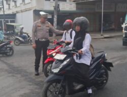 Satlantas Intensif Amankan Jam Masuk Sekolah Demi Keselamatan Pelajar