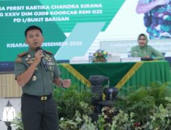 Komandan Kodim 0208/Asahan Hadiri Pertemuan Gabungan Persit KCK Cabang XXXV