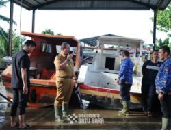 Bupati Batu Bara Tinjau Lokasi Banjir di Desa Sido Mulyo dan Tanjung Mulia, Menghimbau Terus Jaga Kesehatan 