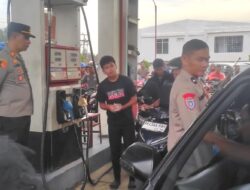 Cek Pertamina Sumber Padi, Polisi Pantau Antrian Pembeli di BBM