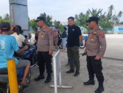 Pastikan Kendaraan di Utamakan Dapat BBM, Kapolsek Langsung Tinjau SPBU Simpang Gambus
