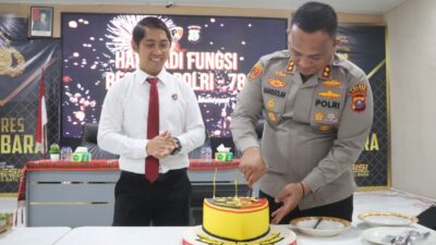 Hari Jadi ke-78, Fungsi Reserse, Polres Batubara Gelar Syukuran