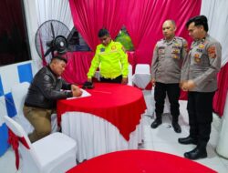 Jajaran Polres Batubara Pantau Pos PAM dan Pos YAN