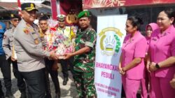 Cek Pos Pam & Pos Yan, Kapolres Tinggalkan Bingkisan untuk Personel